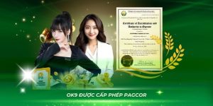 ok9 được cấp phép pagcor